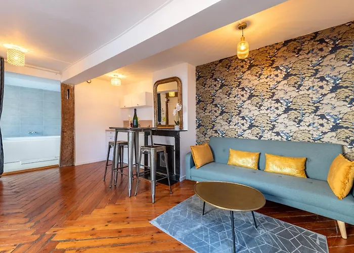 Le Lovely Cosy Jacuzzi Centre-ville Wifi