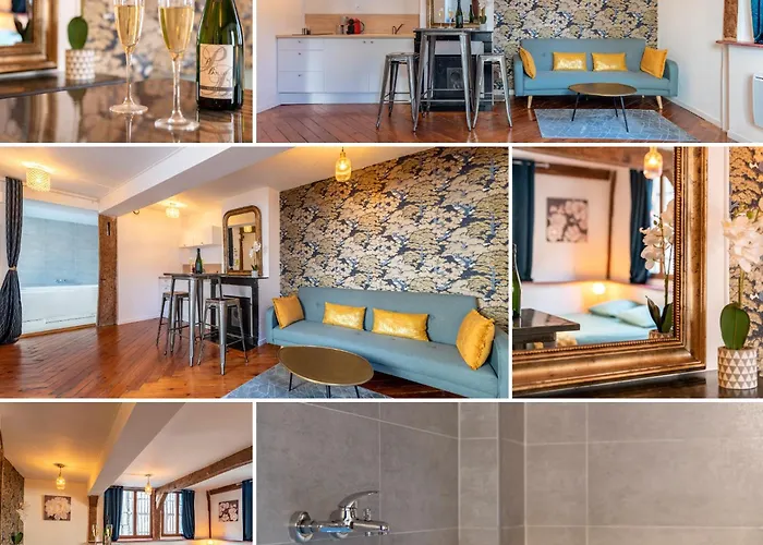 Le Lovely Cosy Jacuzzi Centre-ville Wifi Rouen